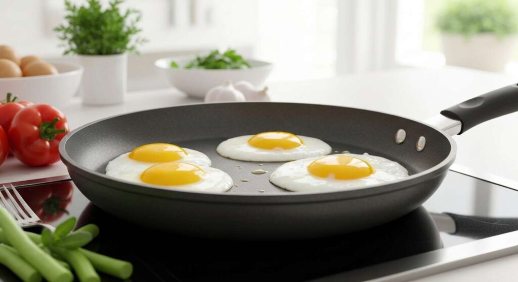 J’ai remplacé l’huile et le beurre dans mes œufs au plat : c’est plus sain et tout aussi savoureux