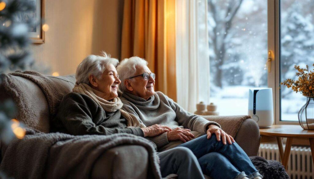 Seniors : comment garder votre maison à un taux d’humidité confortable et éviter les problèmes de santé cet hiver
