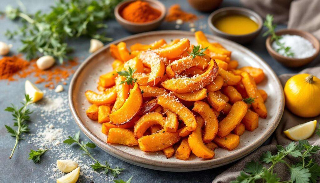 Ces frites de courge au four vont vous faire oublier les pommes de terre !
