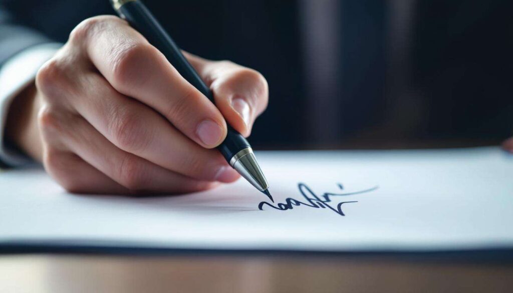Les personnes qui ont une signature illisible partagent ces 4 traits de caractère, selon la psychologie