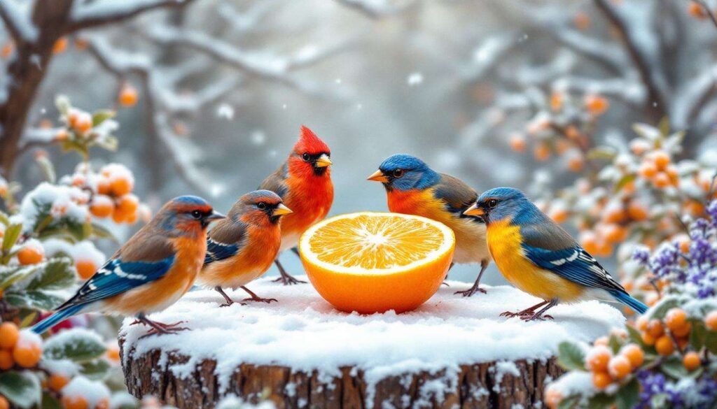 Ne jetez plus cet agrume : les oiseaux en raffolent l’hiver (et vous allez adorer pourquoi)