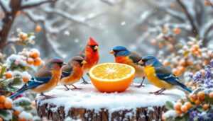 Ne jetez plus cet agrume : les oiseaux en raffolent l’hiver (et vous allez adorer pourquoi)