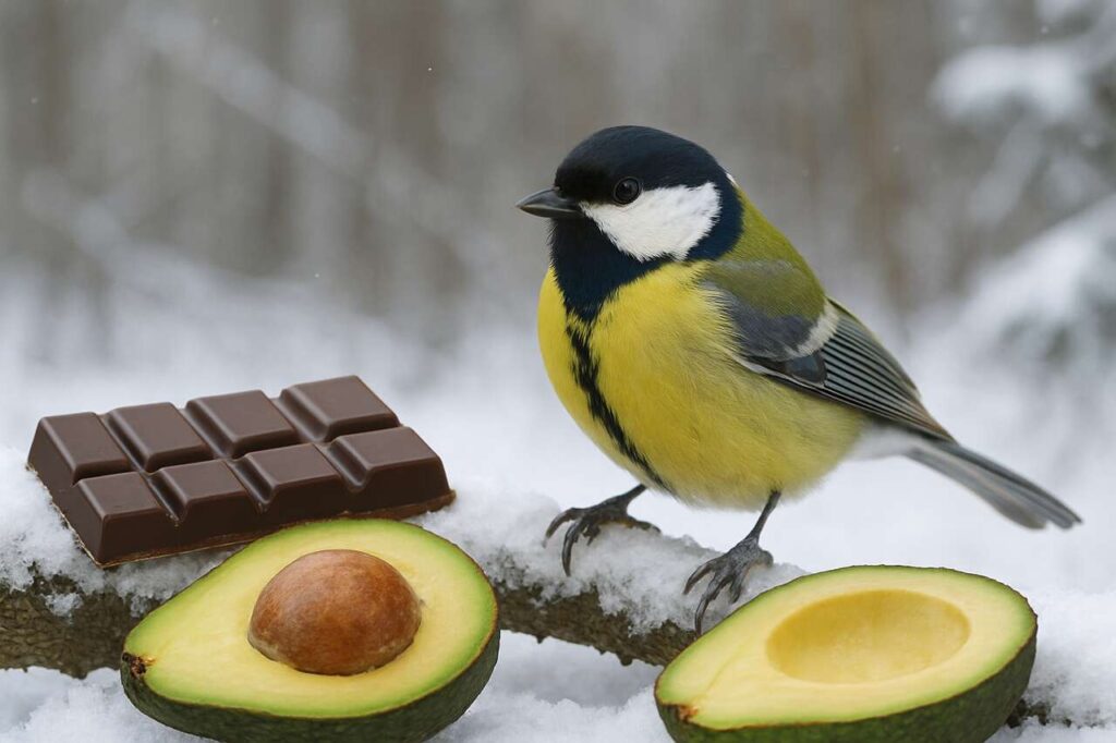 Attention à ces aliments toxiques pour les oiseaux : ce que vous ne devriez jamais leur donner en hiver