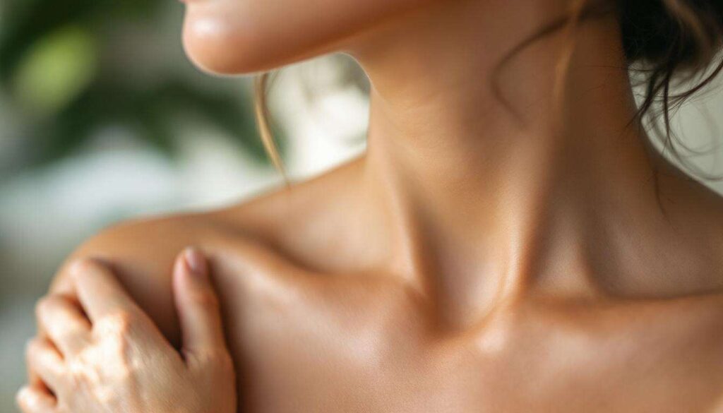 Peau du cou et décolleté : la zone la plus négligée de la routine beauté et celle qui vieillit le plus vite