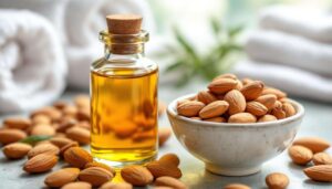 Vitamine E et huile d'amande douce : la combinaison naturelle qui répare les peaux sèches du corps après l'hiver